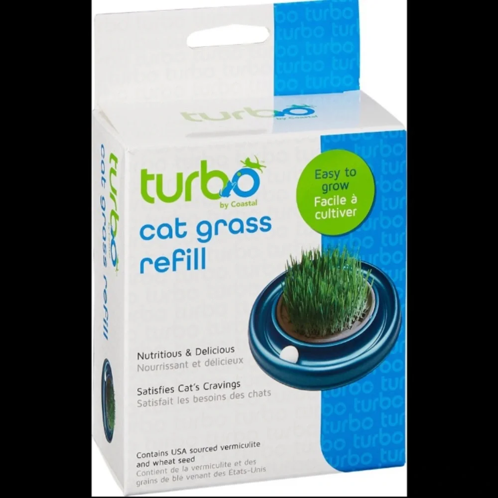 Turbo | cat grass refill planter 🌱